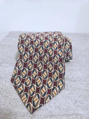 Charleston Tie Rack Vintage Mens Wear Silk Unisex